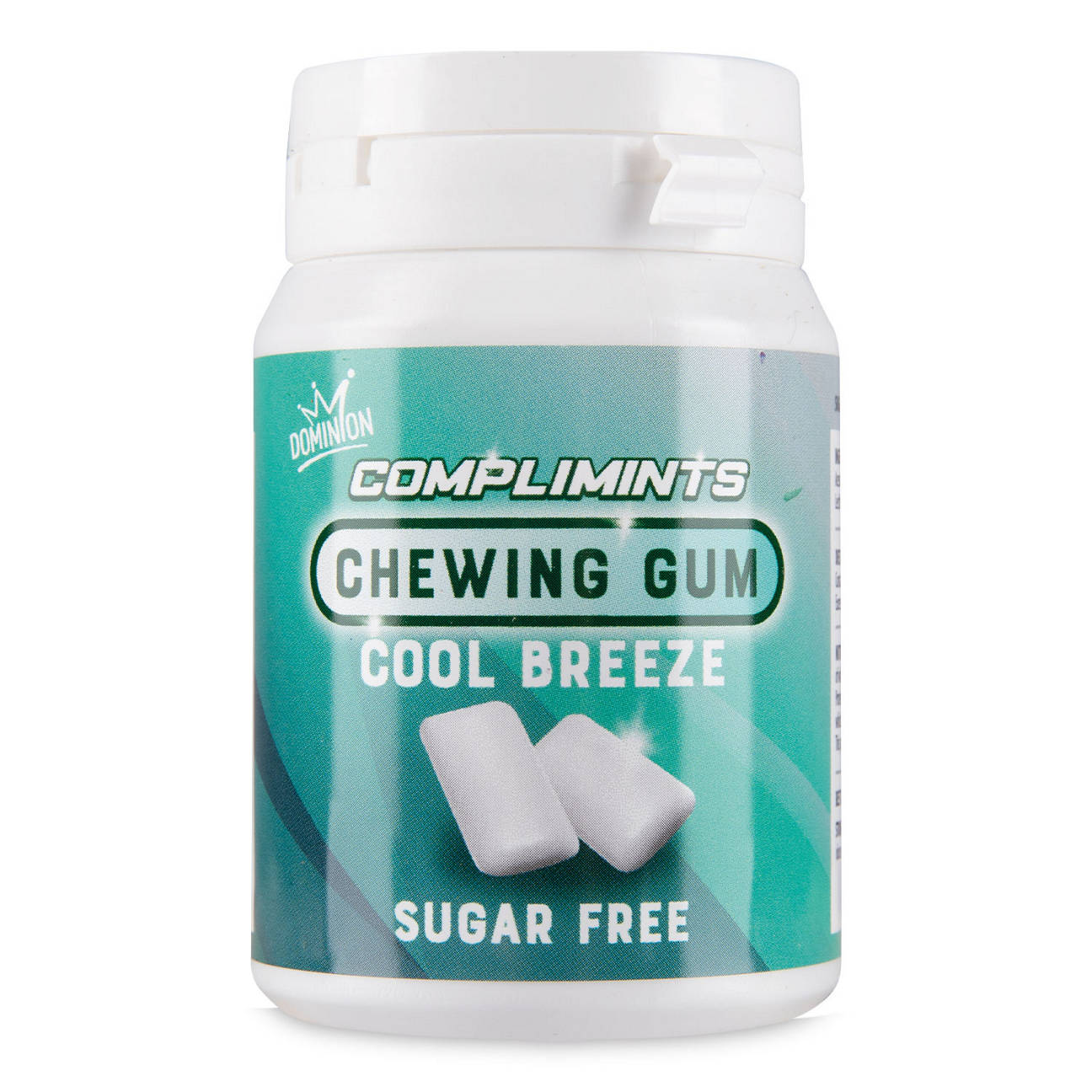 Wrigley's Extra Cool Breeze Chewing Gum Sugar Free Bottle 60pk 84g 4009900513906